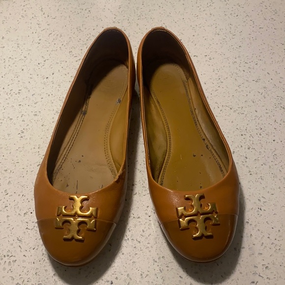 Tory Burch Everly Cap Toe Ballet Flats - Size 7.5 - Picture 3 of 7